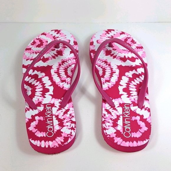 Calvin Klein flip flops Pink - Picture 6 of 7